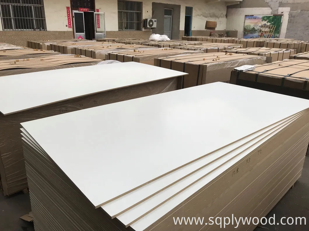 Custom Wholesale 4*8 Feet 18mm Slot Wall Laminated Melamine MDF Board Slatwall Panel for Display Racks